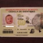 Real ID Card of Bolivia