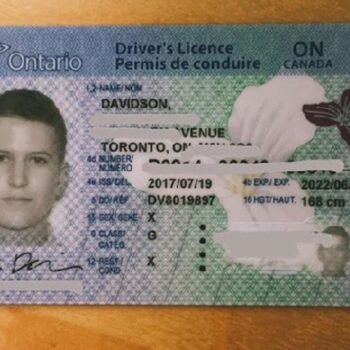 Buy Ontario Driver License and ID Cards