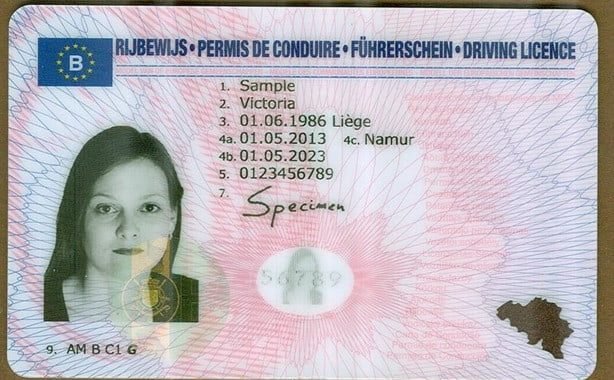 Buy fake Belgian Drivers license