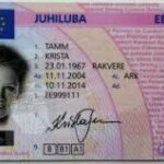 Estonia Fake Driver’s License for Sale