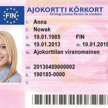 Buy Real Driving License of Finland
