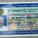 Thailand Fake Driver’s License for Sale