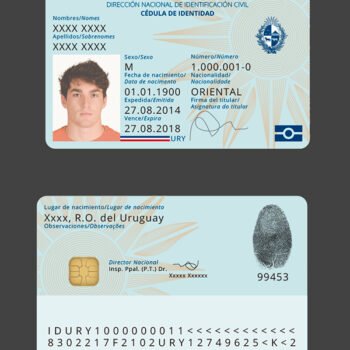 Buy Real ID Card of Uruguay