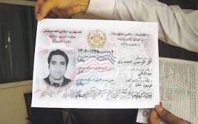 Buy Real ID Card of Afghanistan