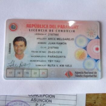 Buy Real Driving License of Paraguay