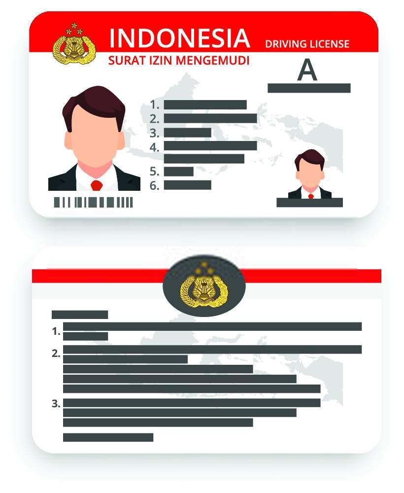 Indonesia Fake Driver’s License for Sale