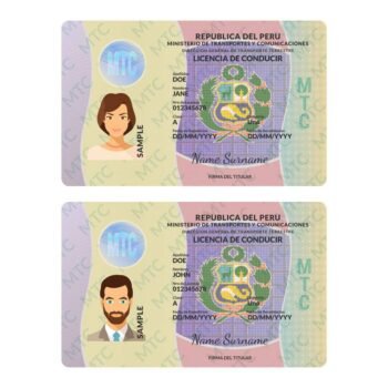 Purchase Real ID Card of Peru